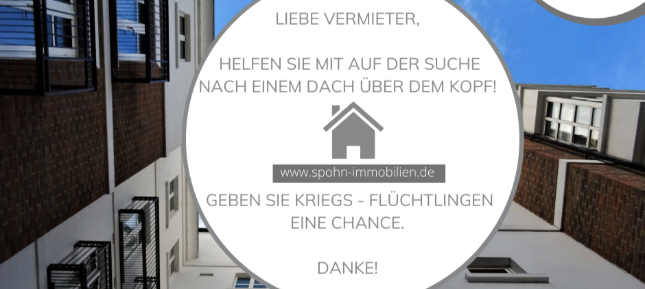 Foto Wohnungssuche Kriegs- Fl�chtlinge