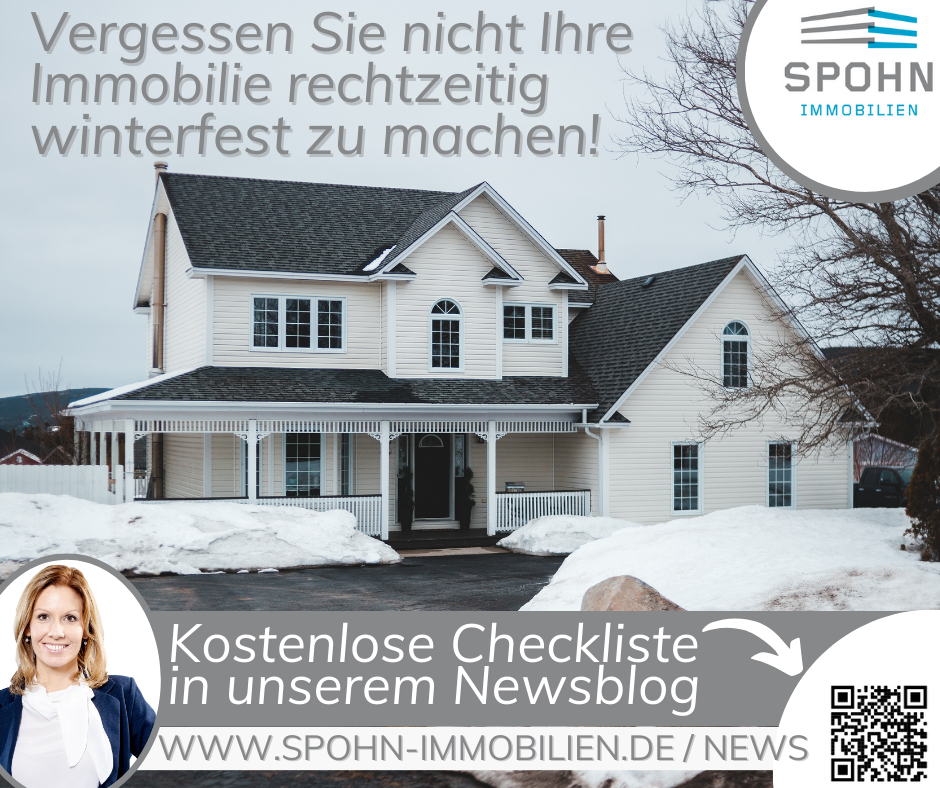 Foto Immobilie winterfest machen - Checkliste