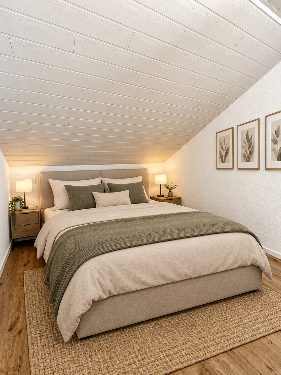 DG_Schlafzimmer Dachgeschosswohnung Schefflenz / Oberschefflenz