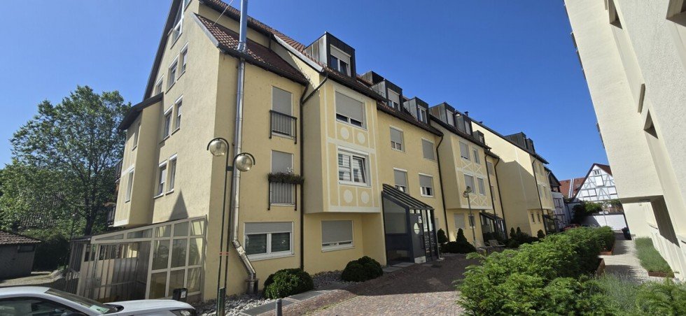 Au�enansicht Etagenwohnung Neckarsulm