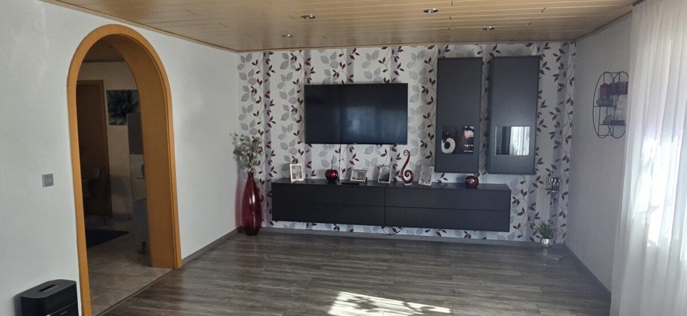 Wohnzimmer Maisonettewohnung Neckarsulm