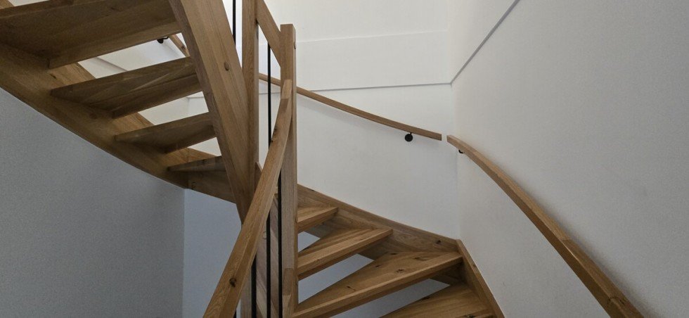 Treppenaufgang Doppelhaush�lfte Ilsfeld