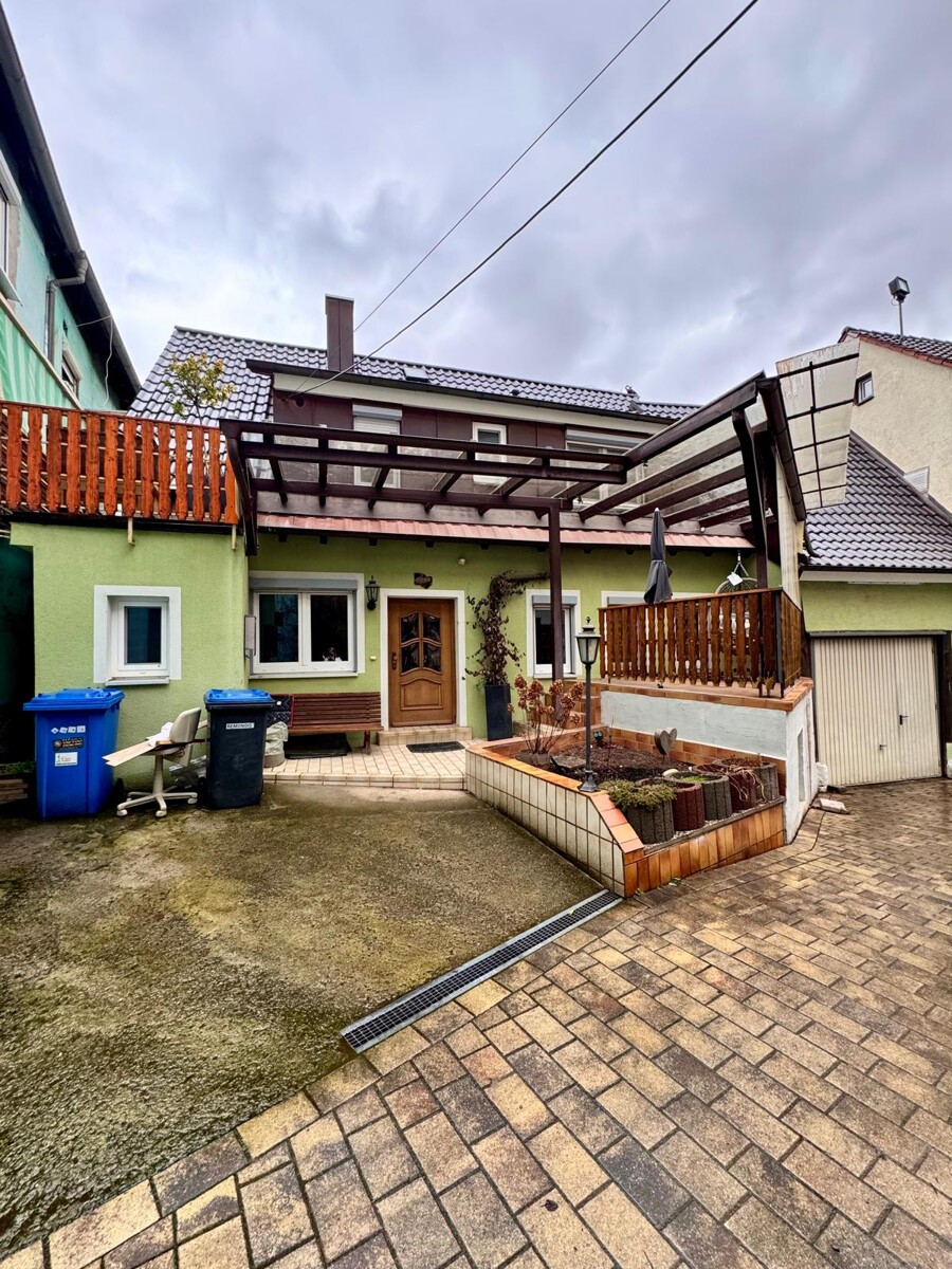 Au�enansicht Einfamilienhaus Erlenbach