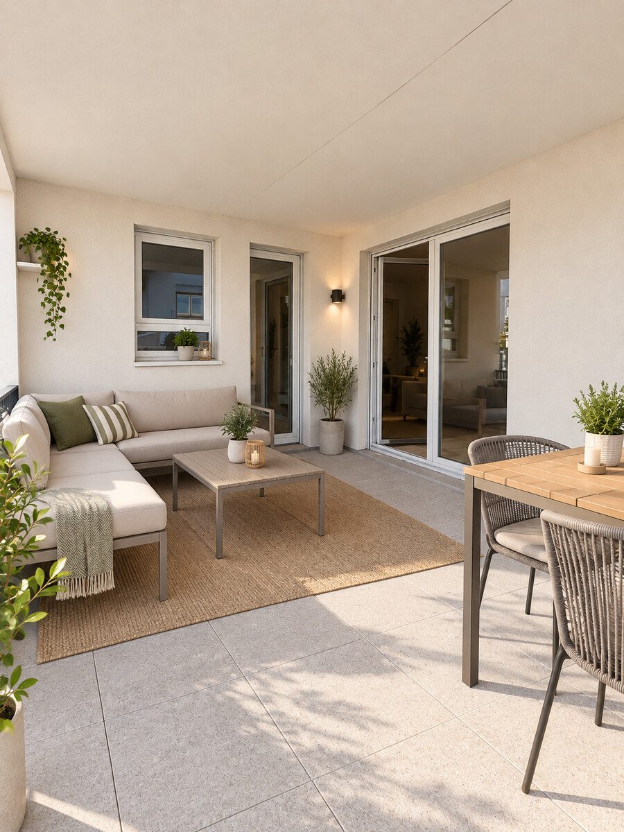EG_rechts_Terrasse Etagenwohnung Schefflenz / Oberschefflenz
