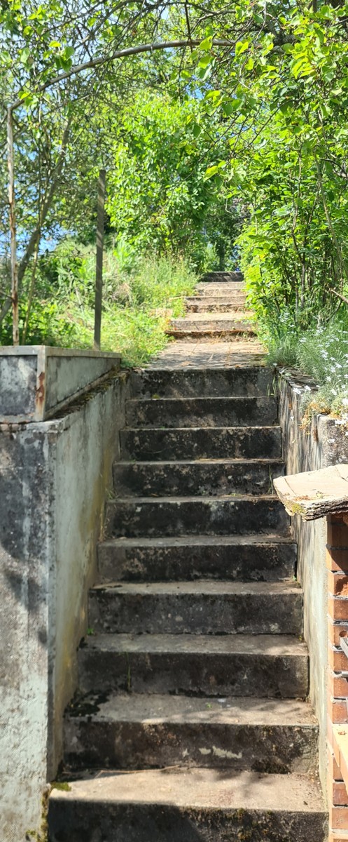 Treppanaufgang Freizeitgrundst�ck Heilbronn