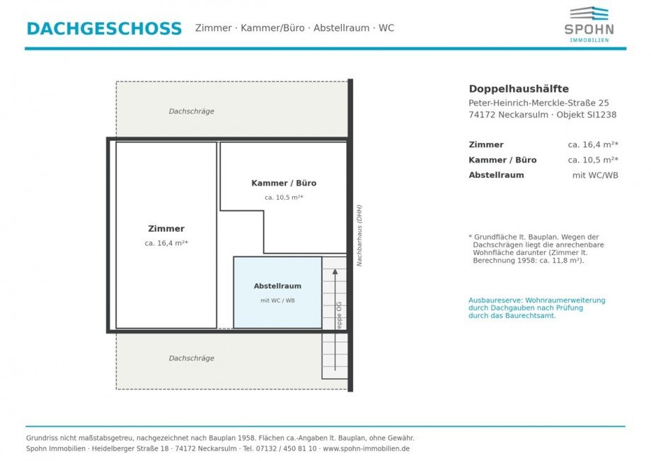 04_Grundriss_DG Doppelhaush�lfte Neckarsulm