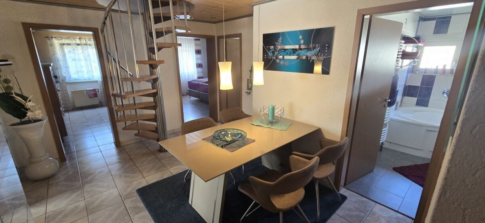 Essbereich Maisonettewohnung Neckarsulm