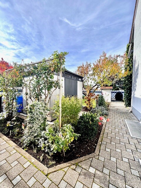 Garten Doppelhaush�lfte Neckarsulm