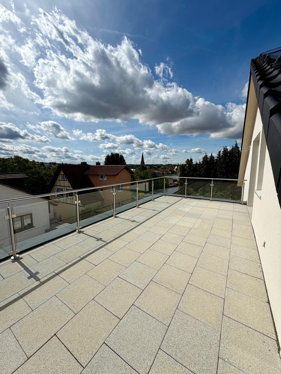 Balkon/Terrasse Dachgeschosswohnung Schefflenz / Oberschefflenz