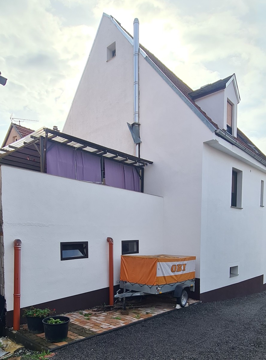 Aussenansicht West Mehrfamilienhaus Bad Rappenau