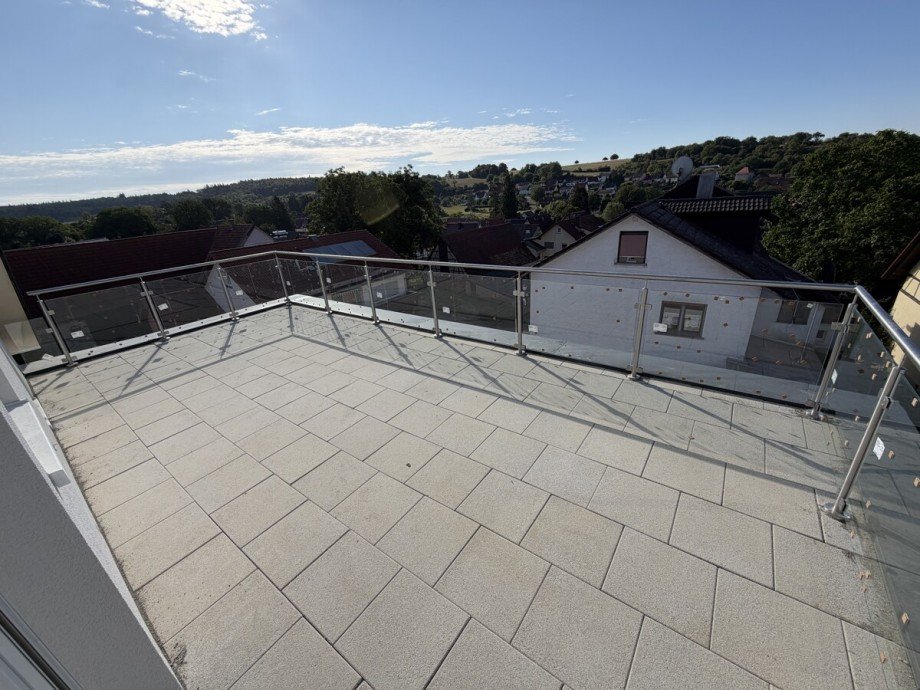 Dachterrasse Dachgeschosswohnung Schefflenz / Oberschefflenz