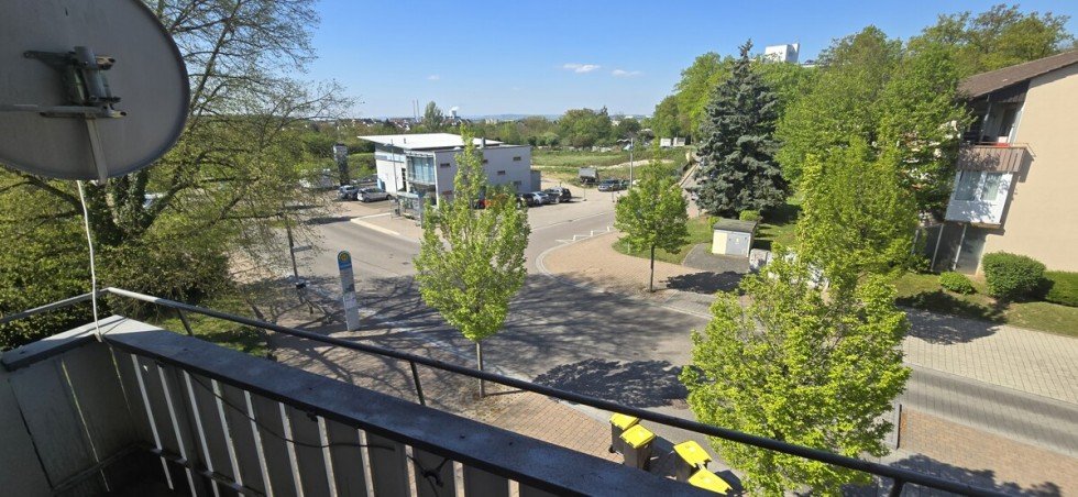 Aussicht 2.OG Mehrfamilienhaus Neckarsulm