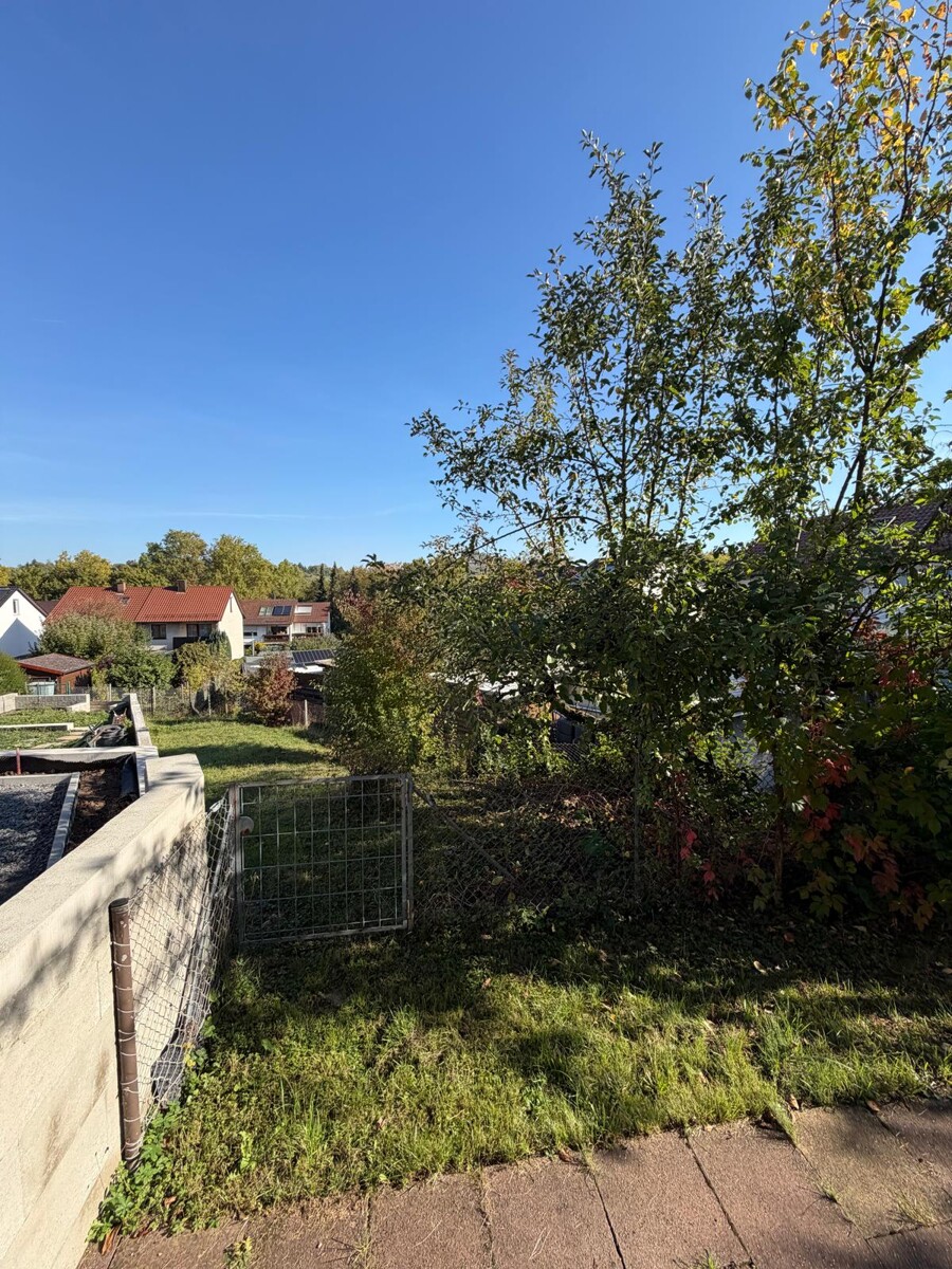 Garten Doppelhaush�lfte Neckarsulm