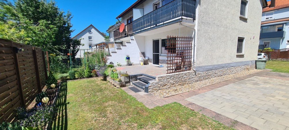 Terrasse Reiheneckhaus Bad Friedrichshall