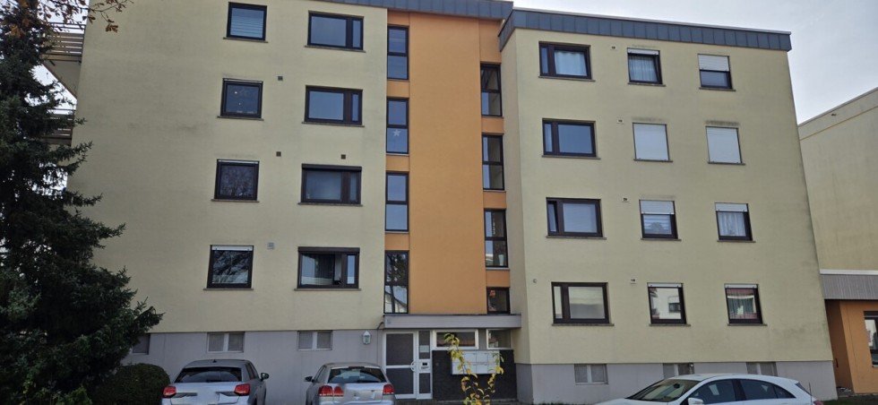 Au�enansicht Hauseingang Etagenwohnung Offenau