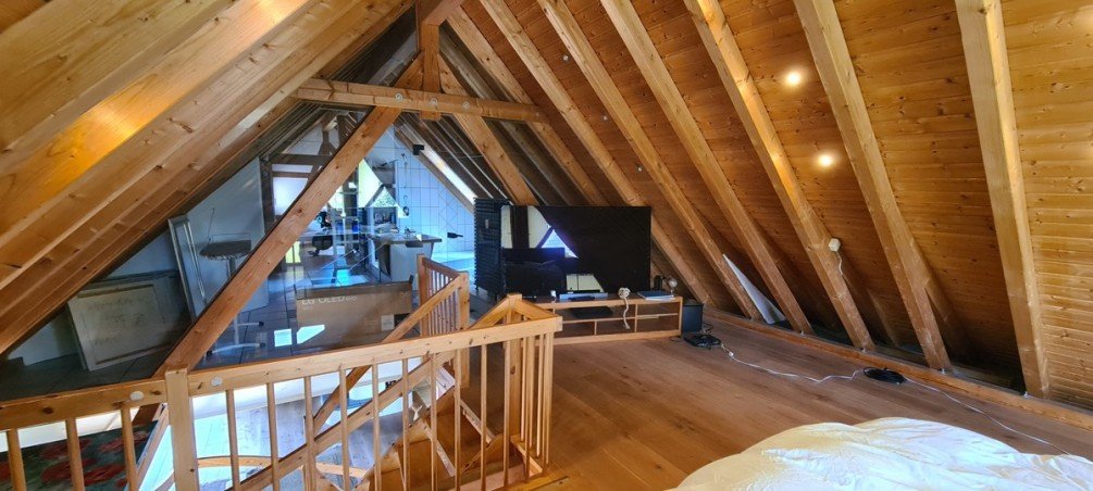 Schlafzimmer_Galerie Maisonettewohnung Neckarsulm