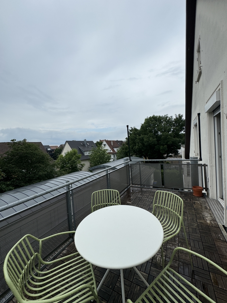 Balkon Dachgeschosswohnung Heilbronn