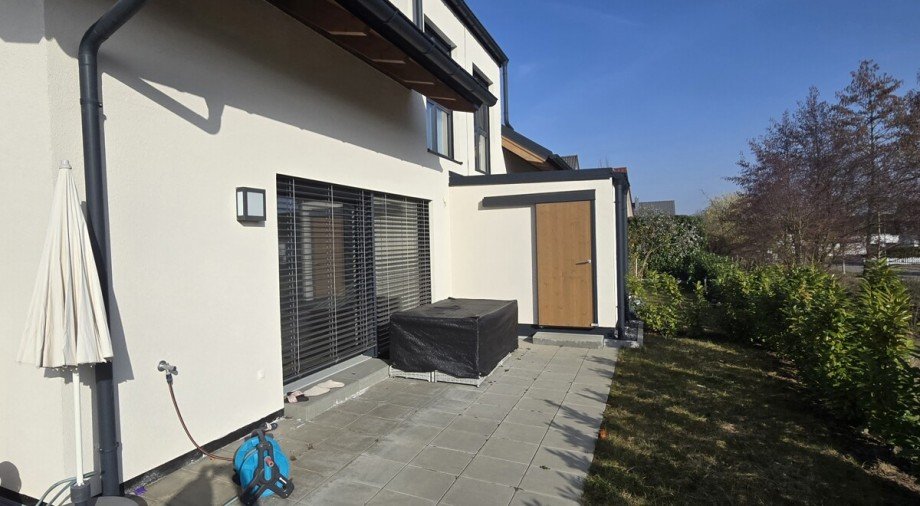 Terrasse Doppelhaush�lfte Ilsfeld