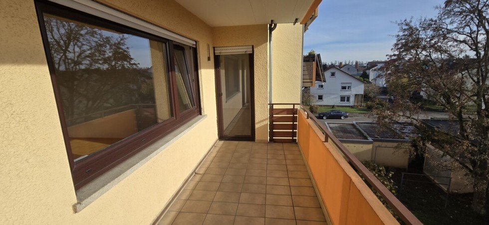 Balkon Eingang Schlafzimmer Etagenwohnung Offenau