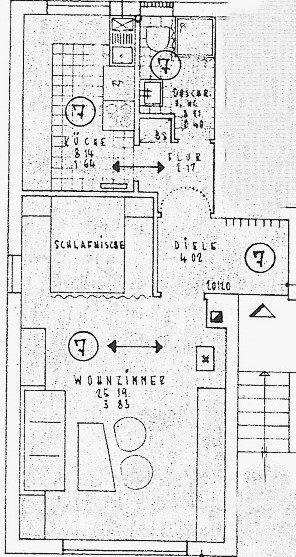 Grundriss Wohnung 7 Etagenwohnung Heilbronn
