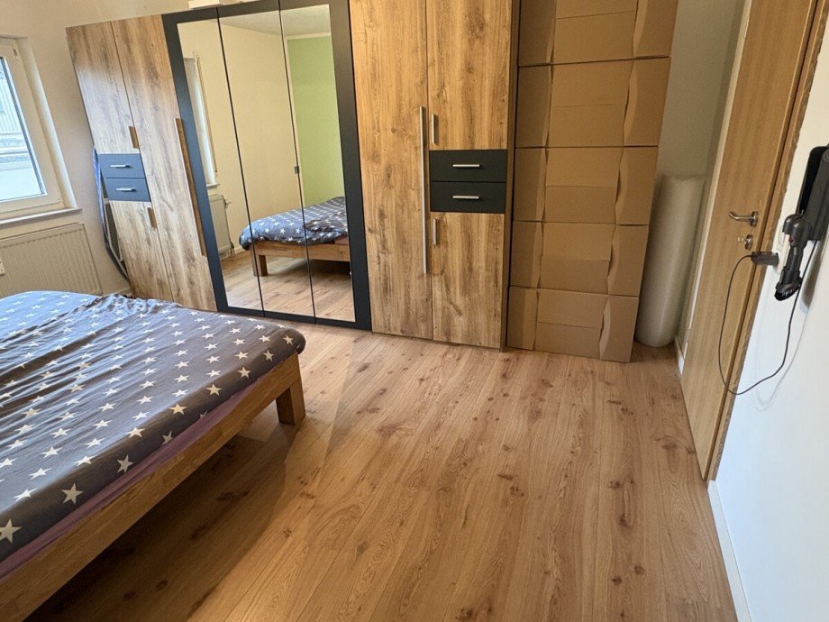 Schlafzimmer Erdgeschosswohnung Neckarsulm