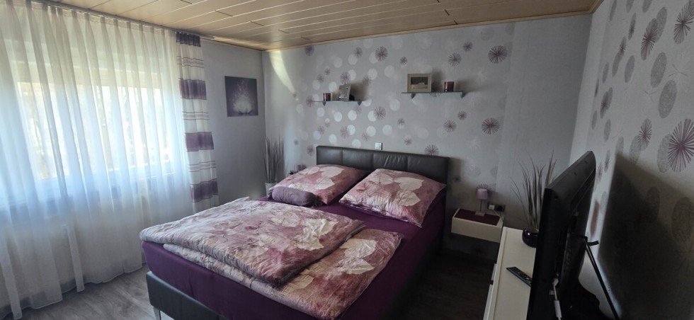 Schlafzimmer Maisonettewohnung Neckarsulm