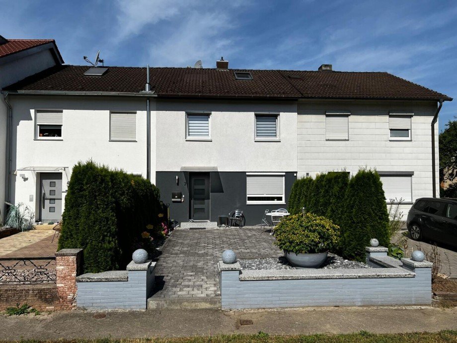 Au�enansicht Reihenmittelhaus Neckarsulm