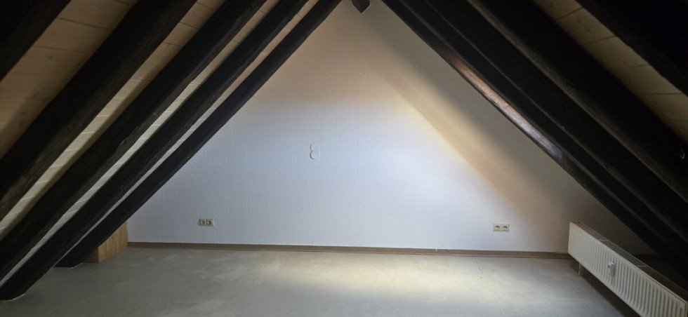 Schlafzimmer Dachgeschosswohnung Offenau