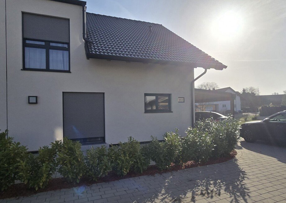 Au�enansicht Doppelhaush�lfte Ilsfeld