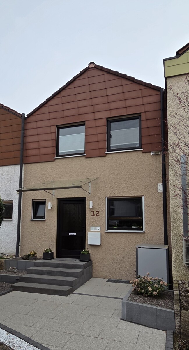 Au�enansicht Reihenmittelhaus Heilbronn