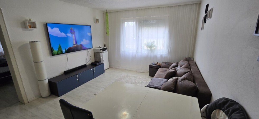 Wohnzimmer Etagenwohnung Neckarsulm-Amorbach