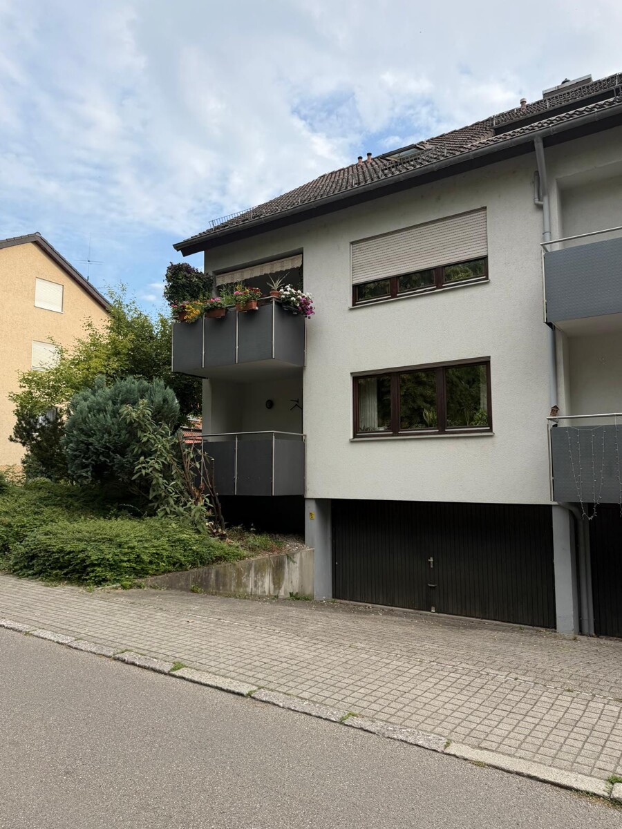 Au�enansicht Erdgeschosswohnung Heilbronn / B�ckingen