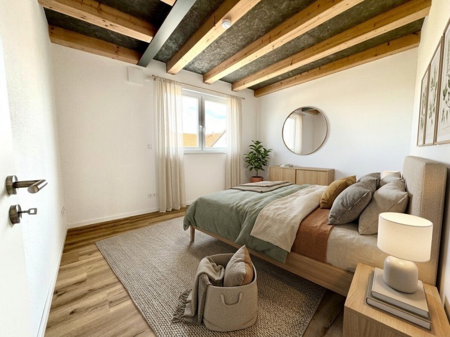 Schlafen Etagenwohnung Schefflenz / Oberschefflenz