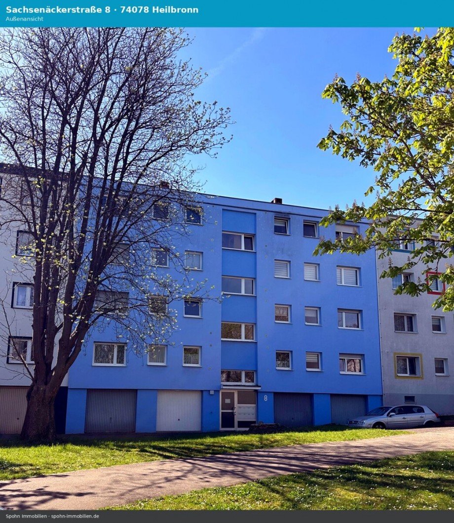 Aussenansicht Etagenwohnung Heilbronn