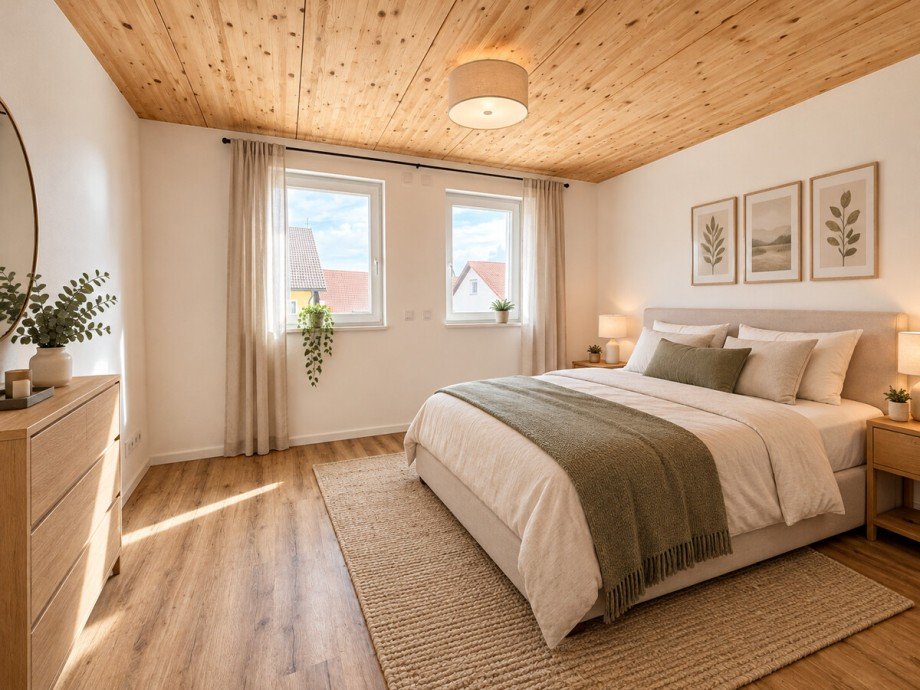 EG_rechts_Schlafzimmer Etagenwohnung Schefflenz / Oberschefflenz