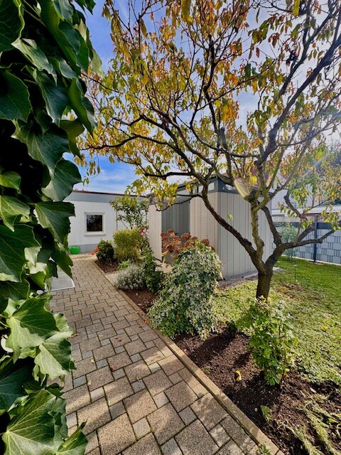 Garten Doppelhaush�lfte Neckarsulm