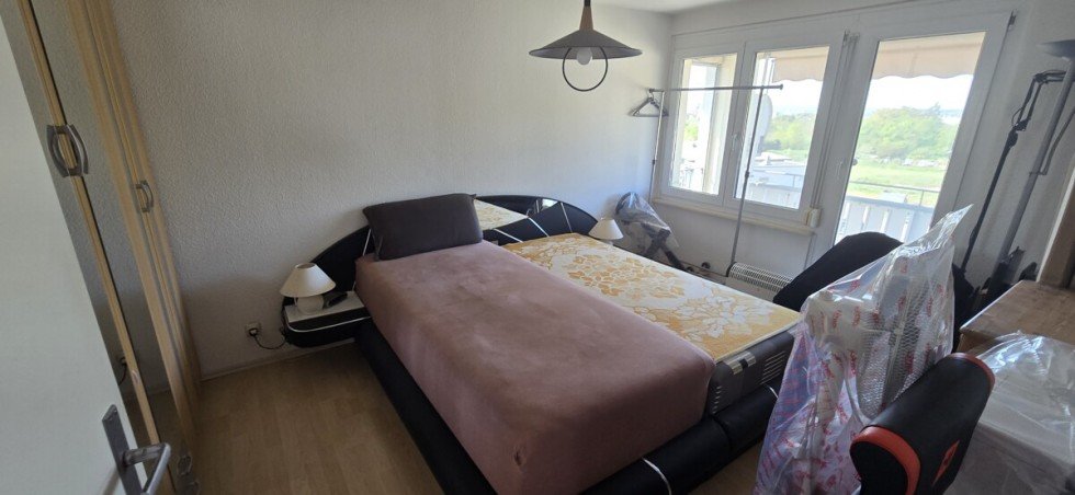 Schlafzimmer DG Mehrfamilienhaus Neckarsulm