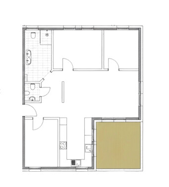 Grundriss Etagenwohnung Schefflenz / Oberschefflenz