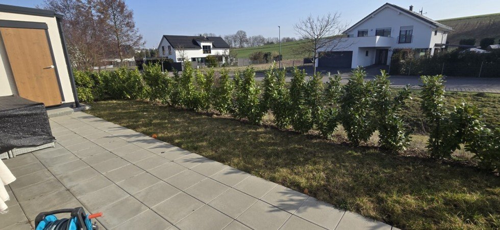 Terrasse Doppelhaush�lfte Ilsfeld