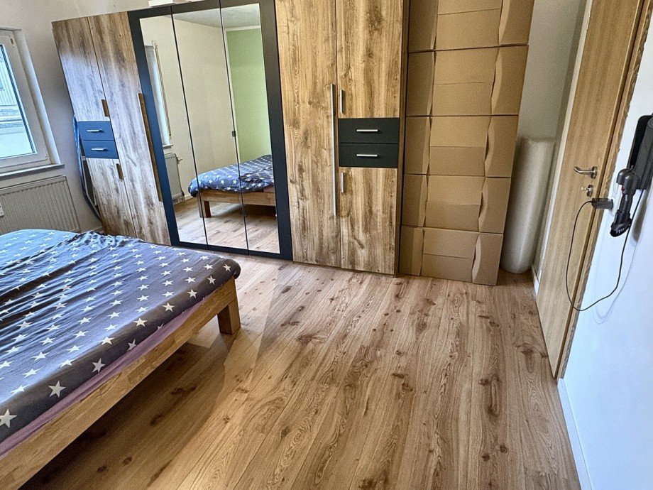 Schlafzimmer Erdgeschosswohnung Neckarsulm