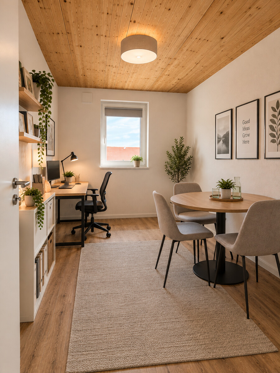 EG_rechts_Zimmer_Buero Etagenwohnung Schefflenz / Oberschefflenz