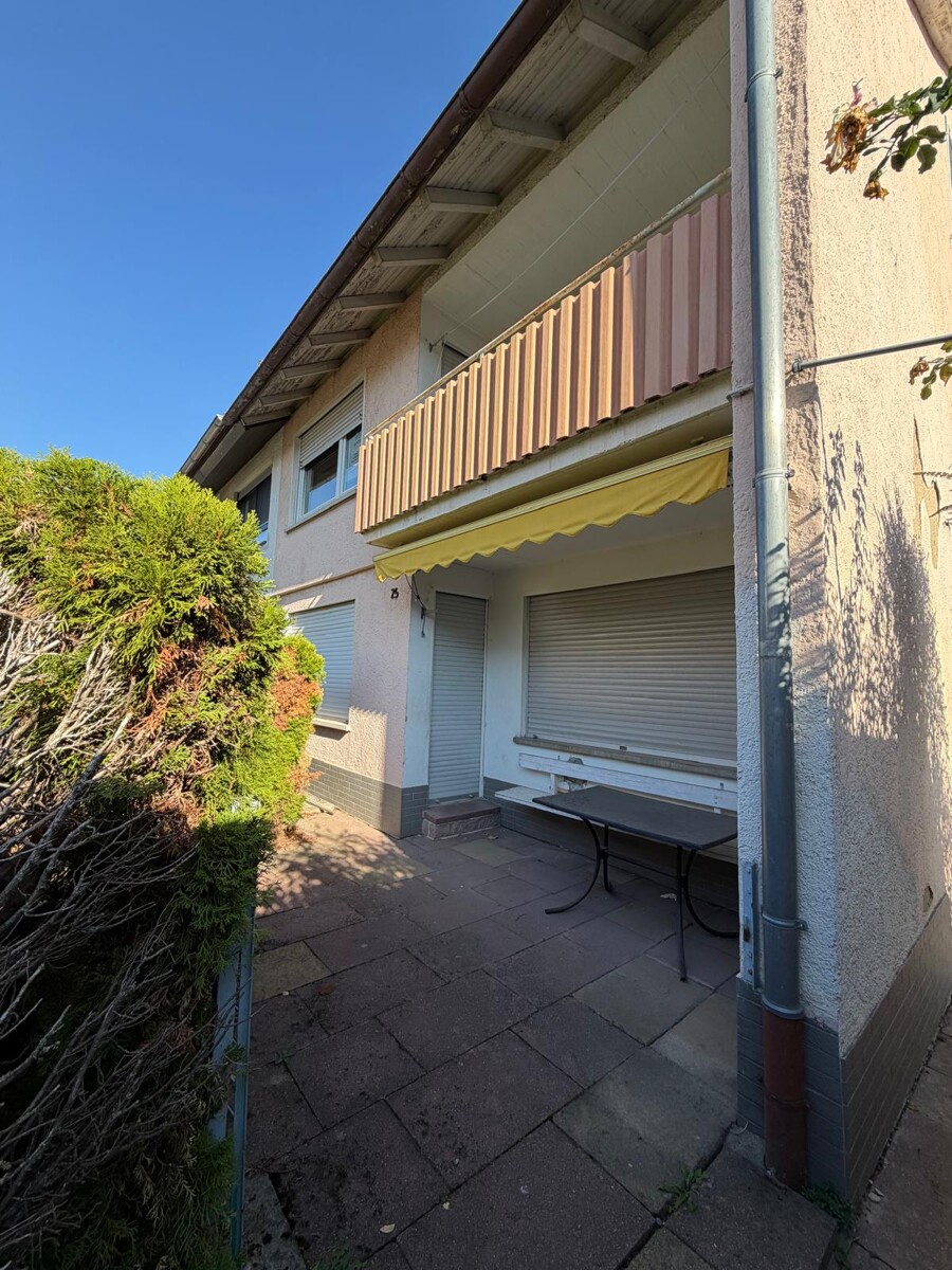 Au�enansicht_Terrasse Doppelhaush�lfte Neckarsulm