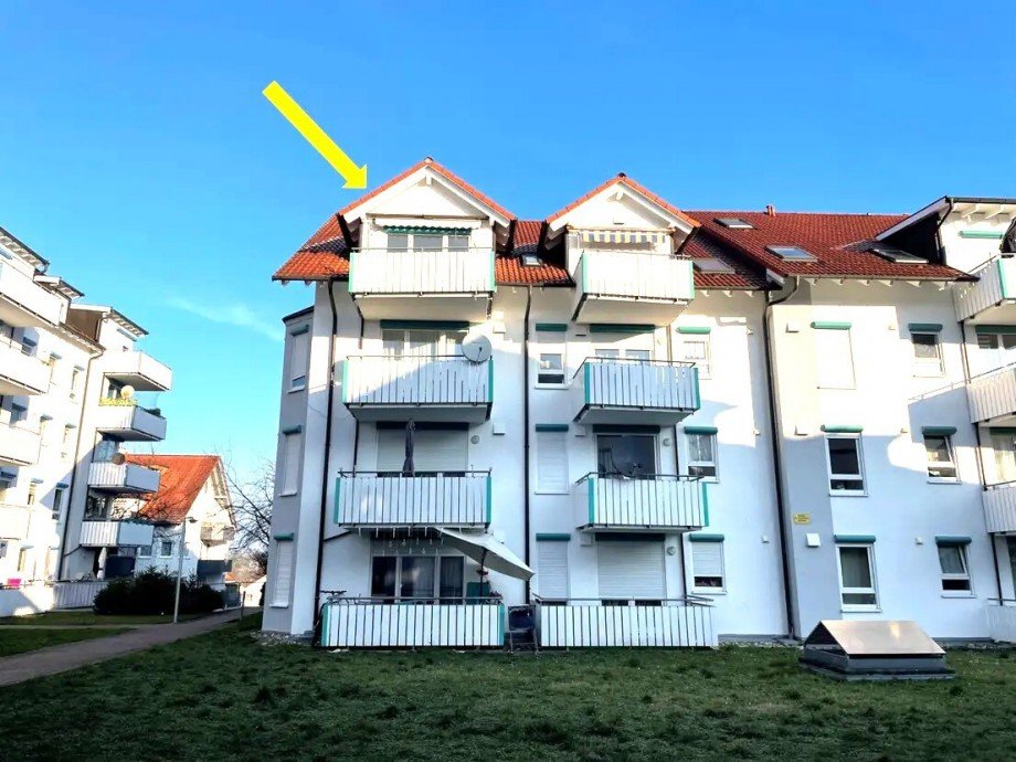 Au�enansicht Hof Maisonettewohnung Bad Friedrichshall