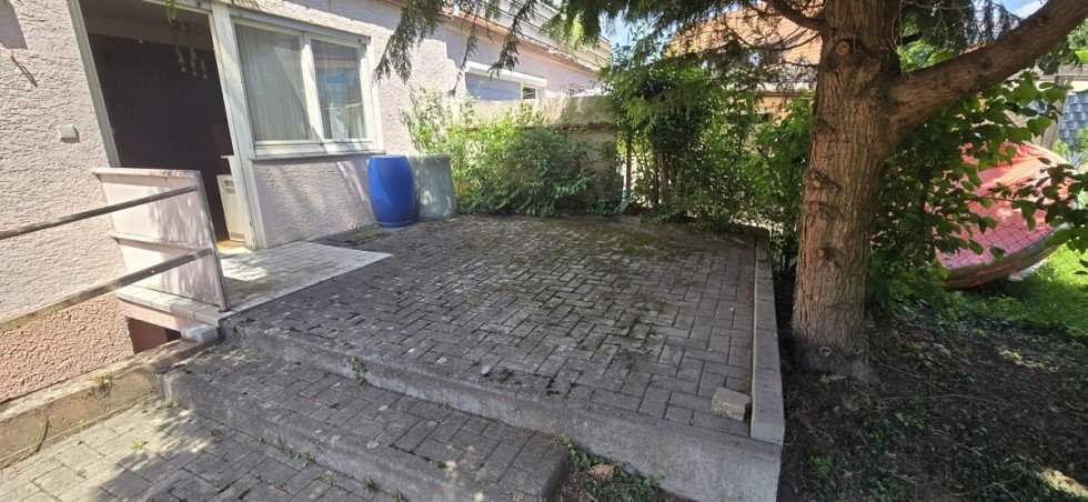 Terrasse Doppelhaush�lfte Neckarsulm