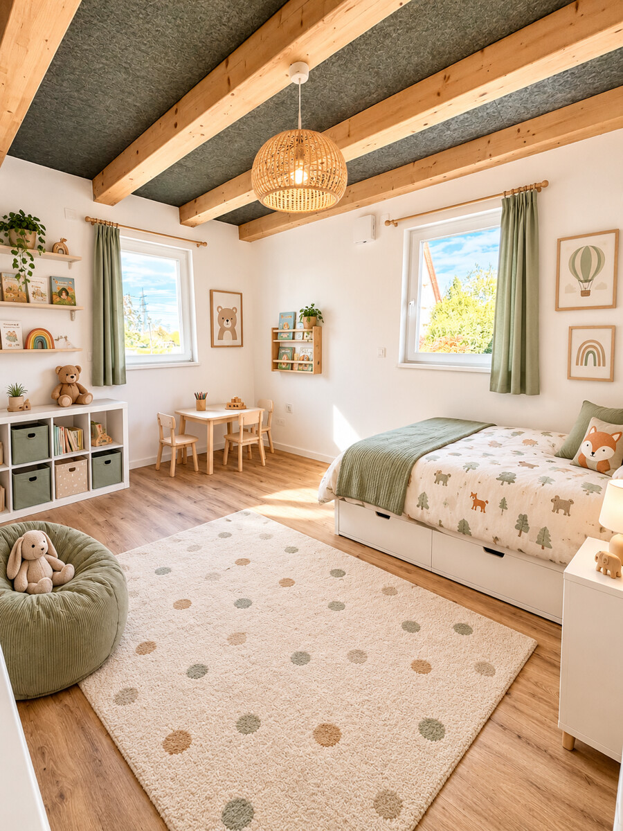 Kinderzimmer Etagenwohnung Schefflenz / Oberschefflenz
