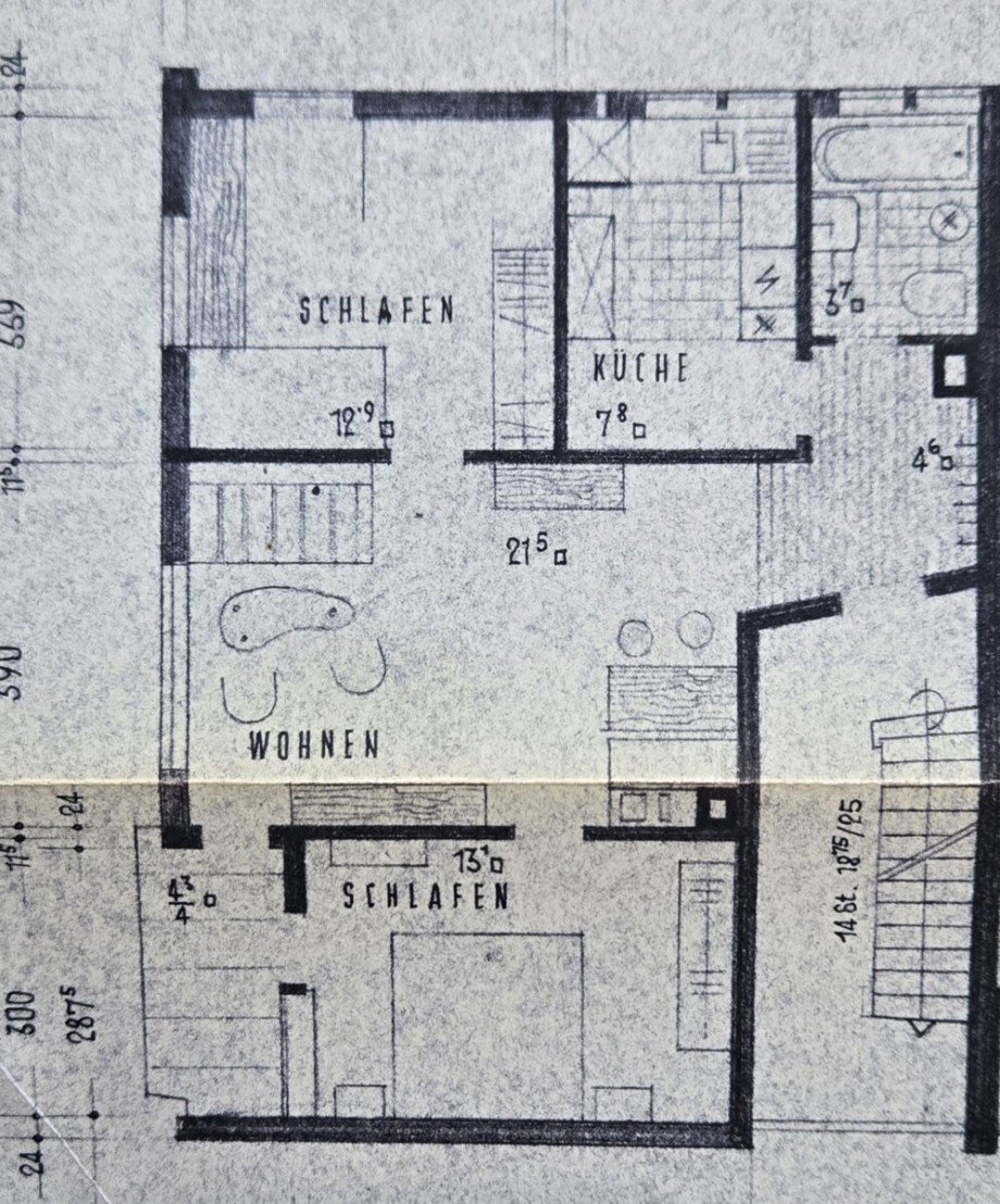 1.OG Mehrfamilienhaus Neckarsulm