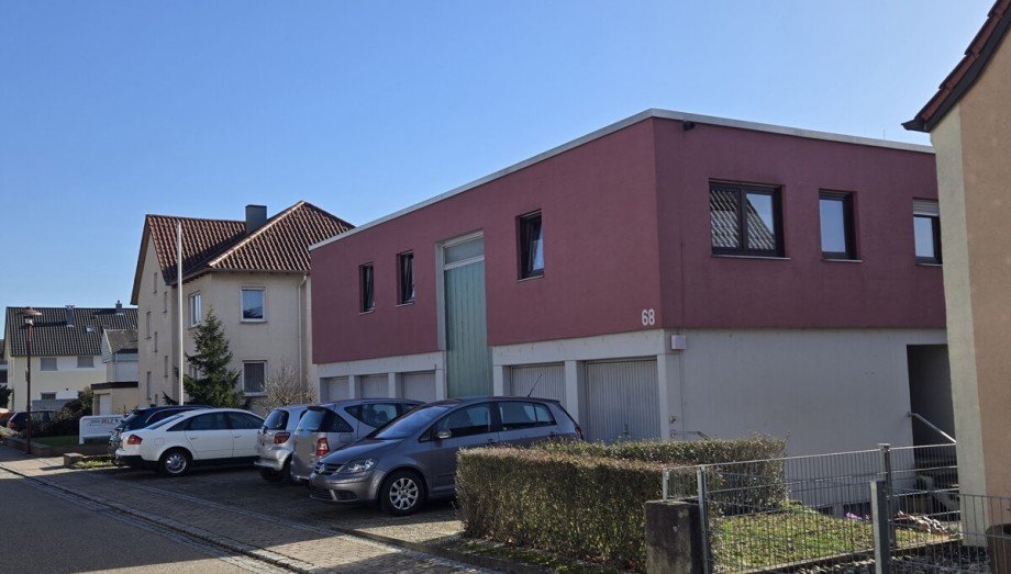 Au�enansicht vorne Erdgeschosswohnung Erlenbach