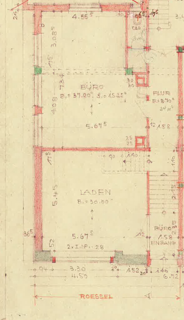 Grundriss EG Einzelhandel Heilbronn