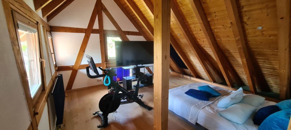 Schlafzimmer_B�ro_Kinderzimmer Maisonettewohnung Neckarsulm