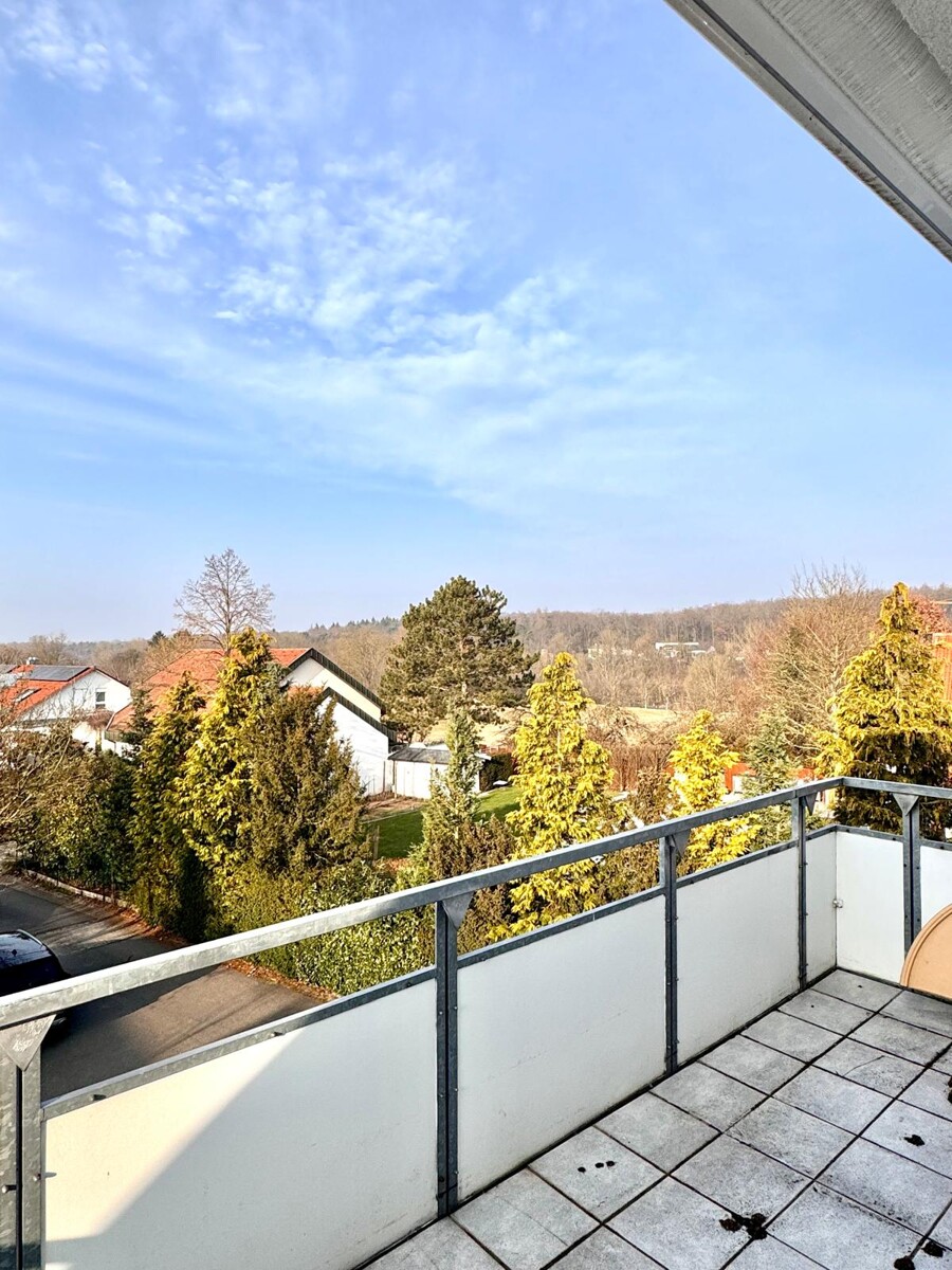 Balkon/Aussicht Dachgeschosswohnung Neckarsulm
